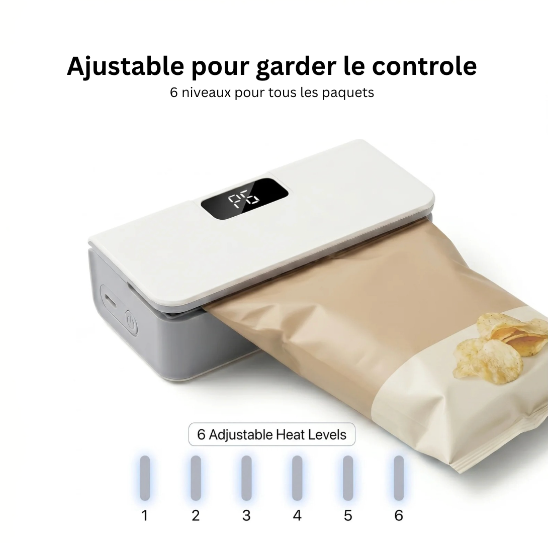 Scelleuse à sachets magnétique